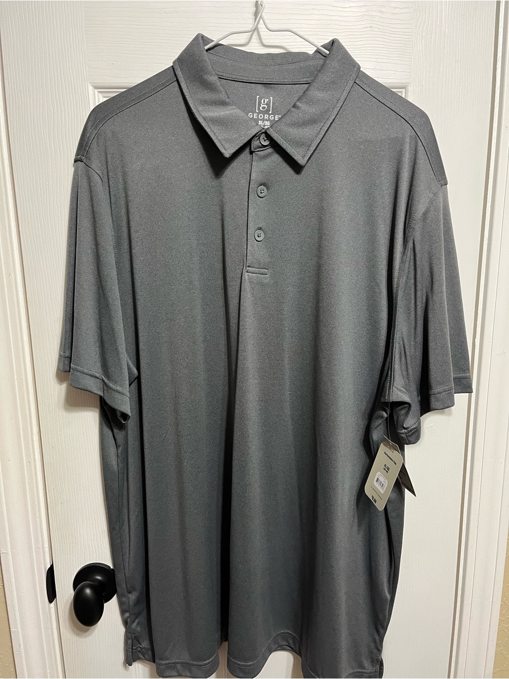 George Men’s Charcoal Gray Polo Shirt